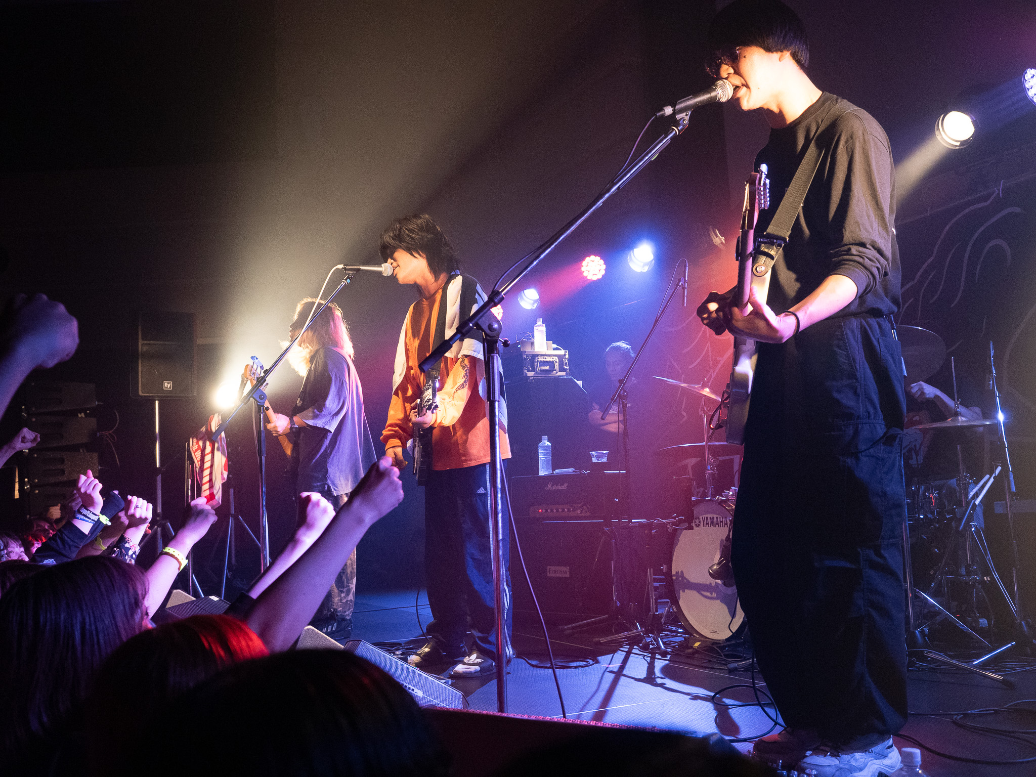 pk shampoo ヤマトパンクスサイン入りライブ写真 A4サイズフレーム